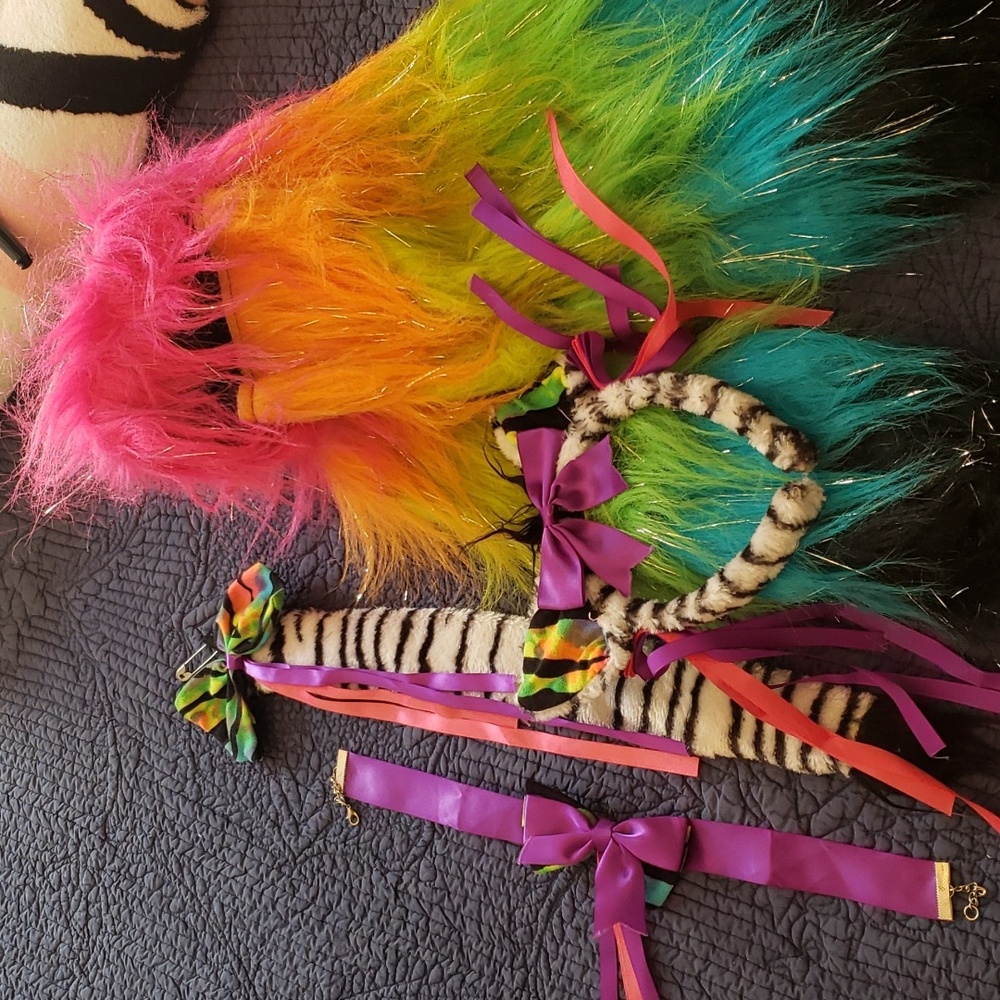 Zebra halloween costume